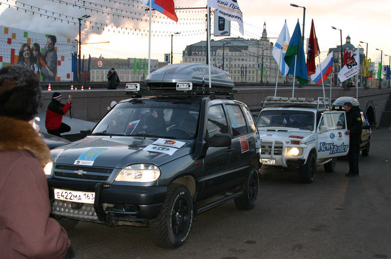 Машины Русского прорыва 2008